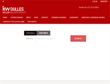 Tablet Screenshot of kwdulles.com